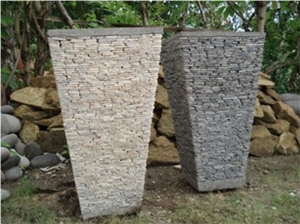 Natural Stone Planter Pot