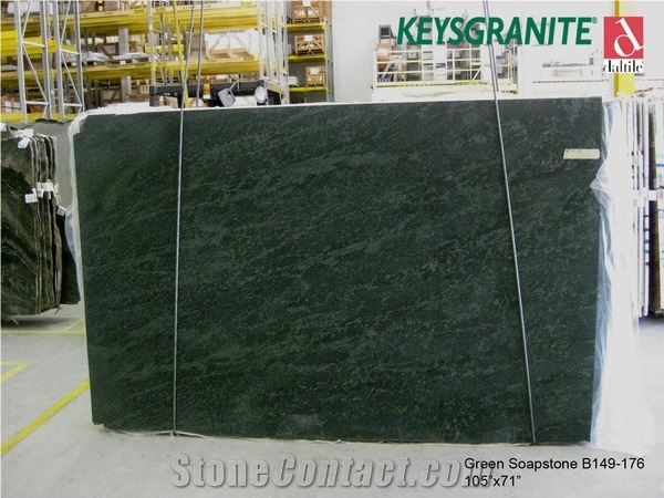 Green Soapstone Slabs