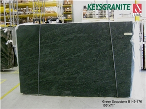 Green Soapstone Slabs