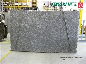 Meteorus Granite Slab, Brazil Grey Granite Meteorus Granite Slab, Brazil Grey Granite