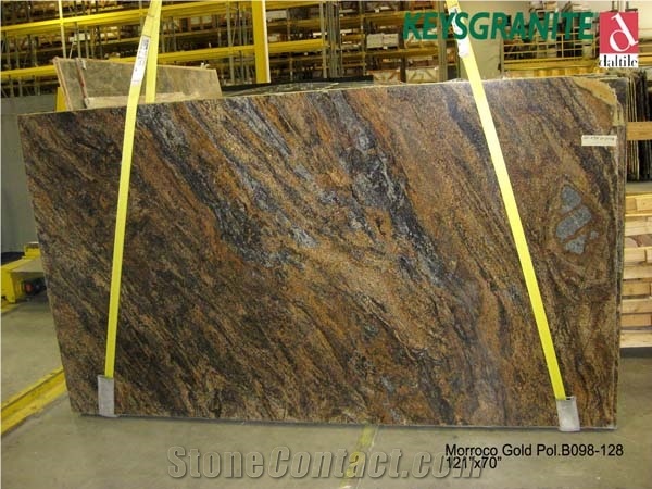 Morroco Gold Granite Slab