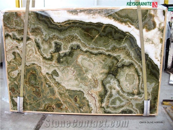 Olive Onyx Slab