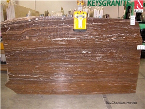 Travertino Chocolato Travertine Slab