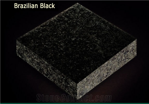 Brazilian Black Granite Slabs & Tiles