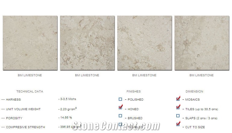 Bm Limestone Slabs & Tiles