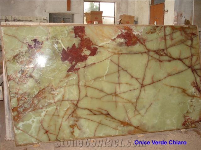 Onice Verde Chiaro Onyx Slab