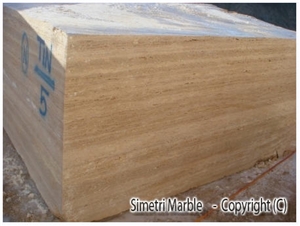 Beige Travertine Block