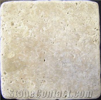Light Tumbled Travertine Slabs & Tiles, Turkey Beige Travertine