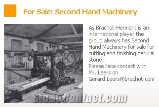 Machinery for Cutting and Finishing Natural Stone
