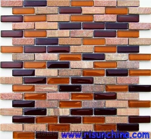 Crystal Mosaic,Stone Mix Crystal,mosaic