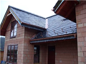 Black Slate Roof Tiles