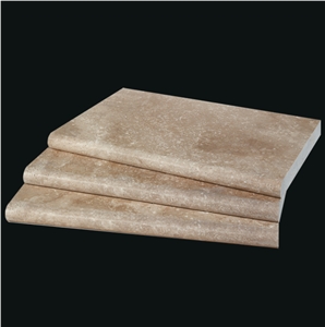 Beige Travertine Pool Coping