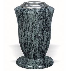 Green Granite Urn, Vase