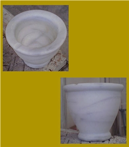 Blanco Macael Marble Mortar