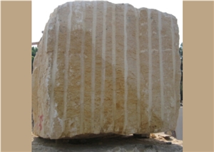 Terrasanta Beige Marble Block