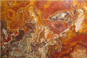Multicolor Red Onyx Slabs & Tiles, Pakistan Red Onyx