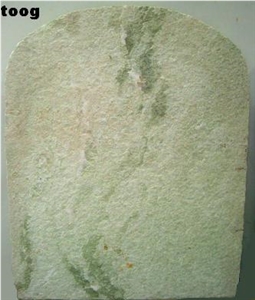 Verde Spluga Quartzite Headstone