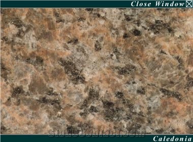 Caledonia Granite Slabs & Tiles, Canada Brown Granite