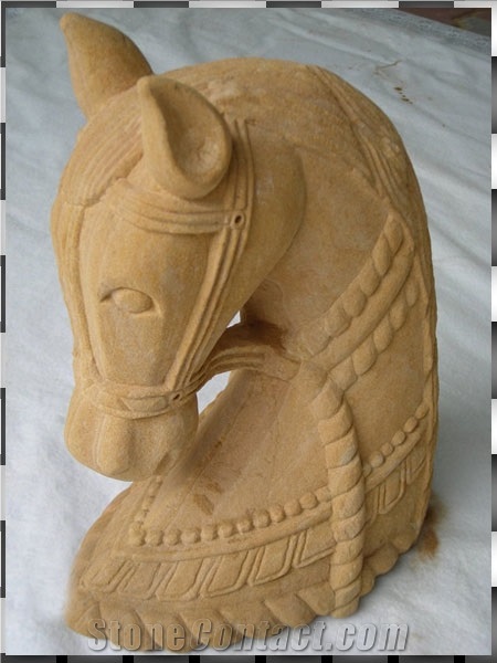 Yellow Sandstone Artifacts & Handcrafts