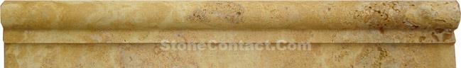 Yellow Travertine Moulding