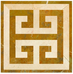 Marble Waterjet Medallion