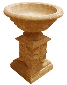 Indus Gold Marble Planter Indus Gold Marble Planter