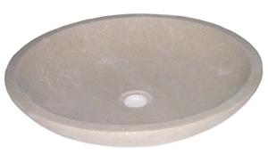 Verona Beige Round Sinks