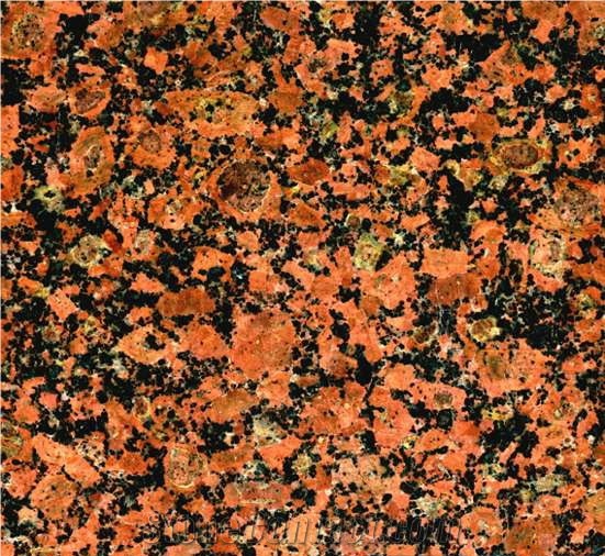 Rosso Toledo Granite Slabs & Tiles, Ukraine Red Granite