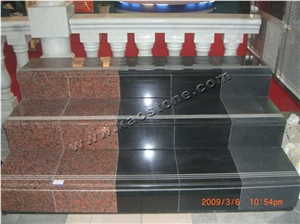 Red,black Granite Steps/stairs