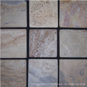 Indian Autumn Tumbled Slate Indian Autumn Tumbled Slate
