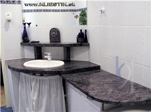 Coral Blue Granite Vanity Top