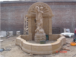 Yellow Marble Fountain