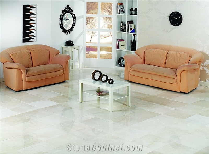 Anatolian Beige Marble Polished Flooring Tiles, Walling Tiles