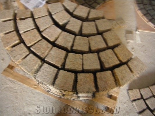 Yellow Granite Paving Stone