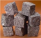 Red Bohus Granite Cobble Stone