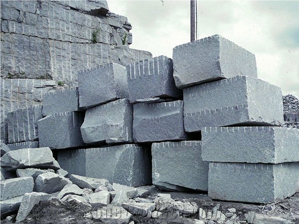Kuru Grey Granite Block, Finland Grey Granite