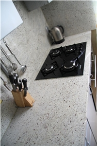 Kashmir White Granite Kitchentop