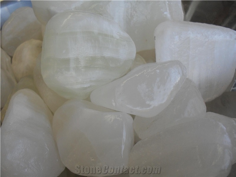 White Onyx Pebbles
