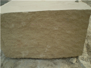 China Yellow Sandstone Block