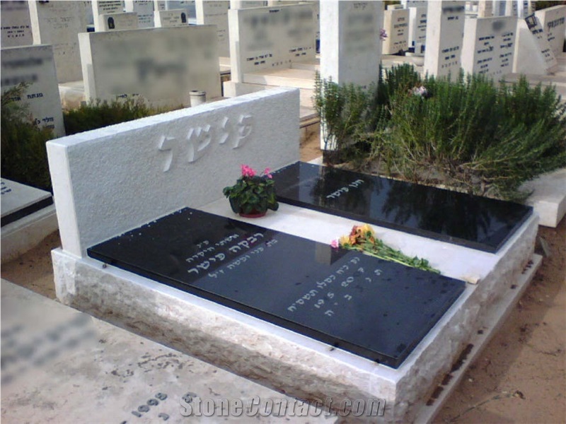 Black Granite Double Monument