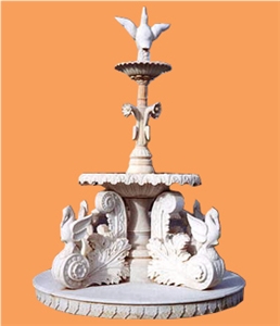 White Sandstone Fountain