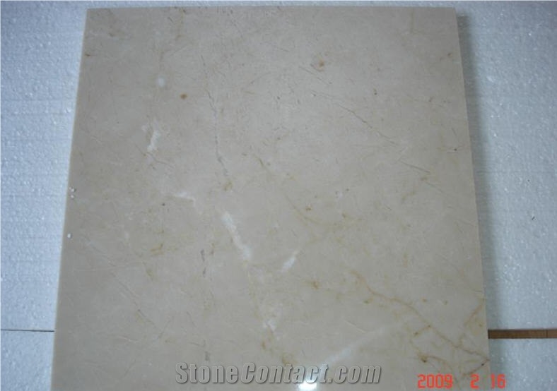 Karia Cream Marble Slabs & Tiles, Turkey Beige Marble