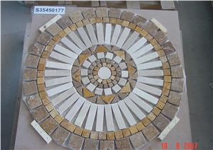 Travertine Medallion