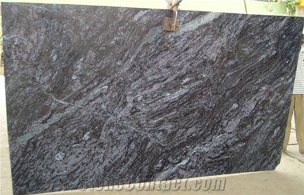 Dynamic Blue Granite Slab, India Blue Granite