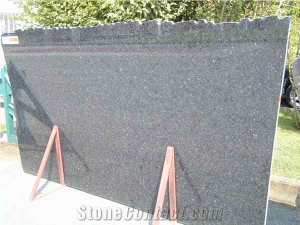 Blue in the Night Granite Slabs, Angola Black Granite