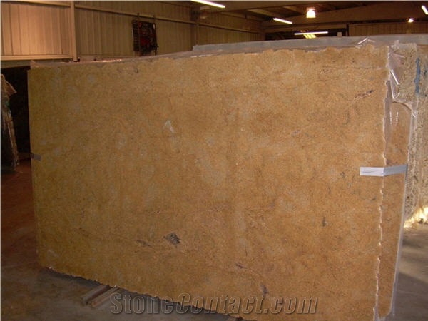 Erongo Gold Granite Slab, Namibia Yellow Granite