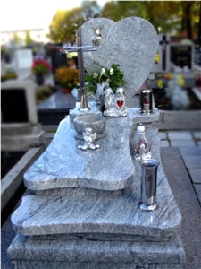 Viskont White Granite Monument Viskont White Granite Monument