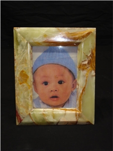 Green Onyx Photo Frame