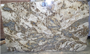 Crimson Creme Granite Slabs