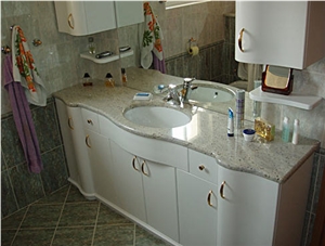 Kashmir White Granite Vanity Top